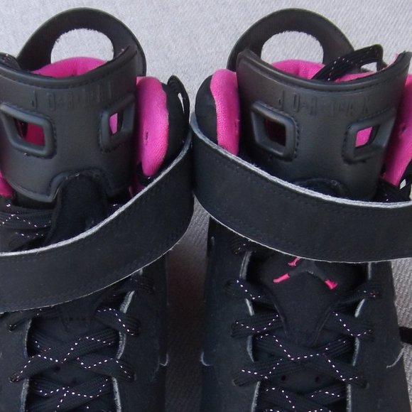 nike air jordan 343058-001 vivid pink size 7Y - Picture 4 of 15